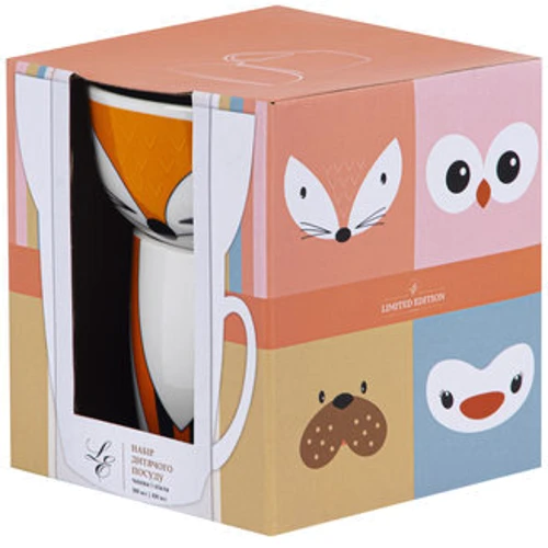 Набір дитячий Limited Edition Happy Fox 2 ін. (YF6012)