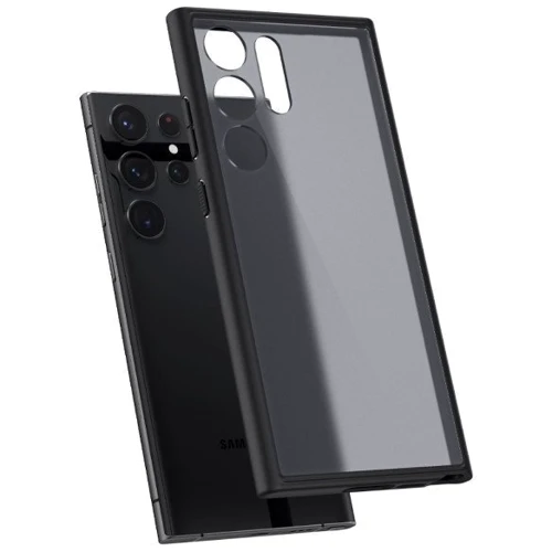 Аксессуар для смартфона Spigen Ultra Hybrid Frost Black (ACS05619) for Samsung S918 Galaxy S23 Ultra: Цвет черный