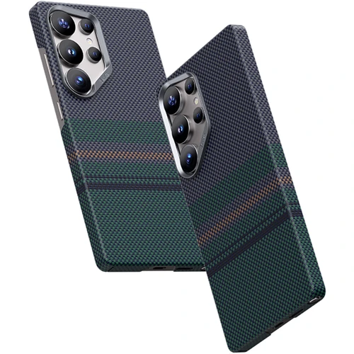 Чехол для телефонов Benks MagClap ArmorAir Case Aurora for Samsung S938 Galaxy S25 Ultra: Цвет зеленый