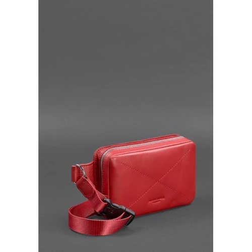 Жіноча поясна сумка BlankNote червона (BN-BAG-6-red): Стать жіночий
