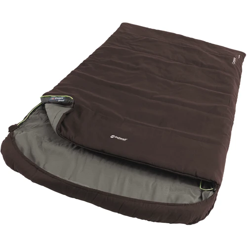 Спальный мешок Outwell Campion Lux Double/-1°C Brown Left (230370): Тип одеяло