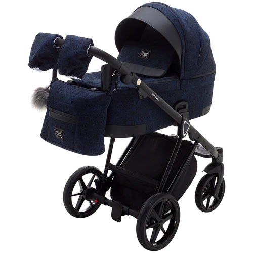 Коляска 2 в 1 Adamex Gallo Thermo GA-13 blue orient фото 11