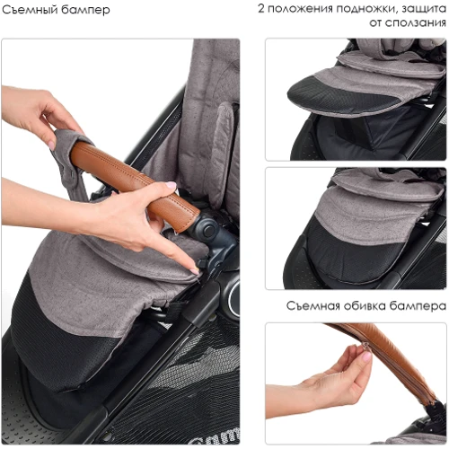 Візок El Camino Expert Light Gray (ME 1022L): Стать дитини хлопчик, дівчинка