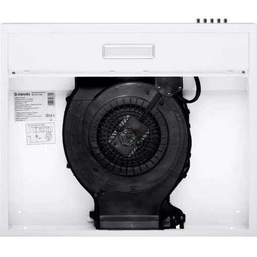 Вытяжка Minola HPL 613 WH: Материал корпуса металл