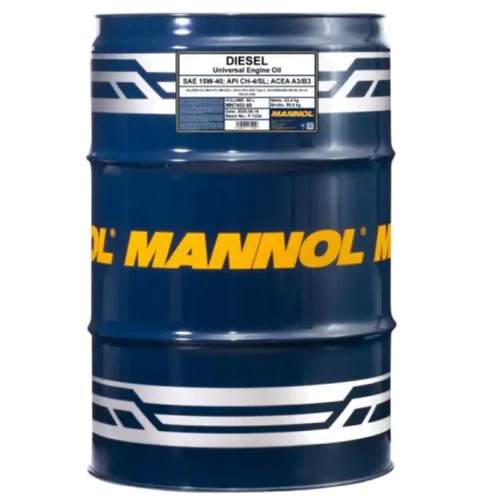 Моторное масло Mannol Diesel 15W-40 60 л (MN7402-60)