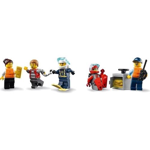LEGO City Поліцейська патрульна човен (60277): Кількість деталей, шт. 276