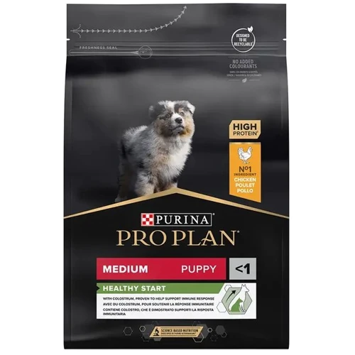 Сухой корм для собак Purina ProPlan Puppy Medium с курицей 3 кг (12279403)