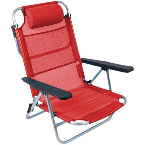 Крісло розкладне Bo-Camp Monaco Red (1204798)