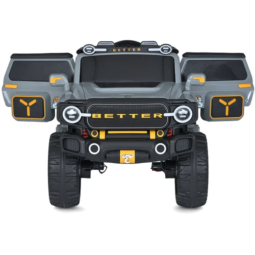 Детский электромобиль Bambi Racer Внедорожник серый (M 5821EBLR-11(24V))