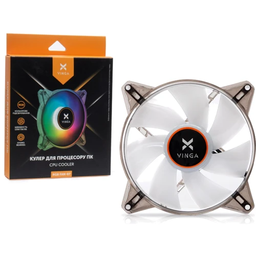Кулер Vinga RGB fan-07: Тип вентилятор