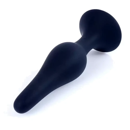Анальная пробка Silicone Plug Black - Medium (BS6400092)