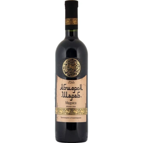 Вино Absheron Sharab Мадраса, червоне сухе, 0.75 л 12-14% (ALU4760019802434)