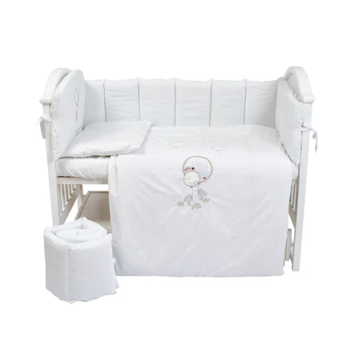 Комплект постельного белья Twins Babycentre Welcome to the world белый (4012-BTWW-01): Тип постельный комплект