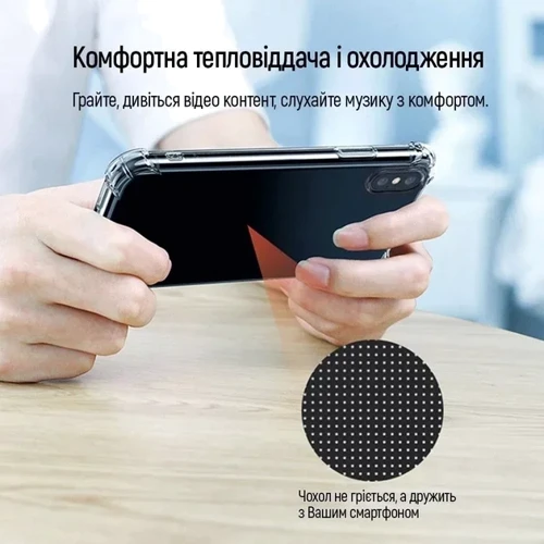Чехол для телефонов BeCover TPU Case Anti-Shock Clear for Honor X6a (710600): Пленка в комплекте нет