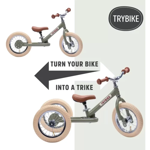 Біговел Trybike (оливковий): Колір зелений