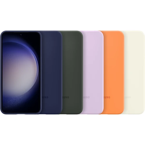 Чехол для телефонов Samsung Silicone Cover Lilac (EF-PS911TVEGRU) for Samsung S911 Galaxy S23: Пленка в комплекте нет
