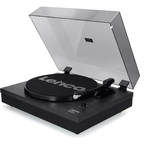 Виниловый проигрыватель Lenco LS-300BK Black: Привод ременной