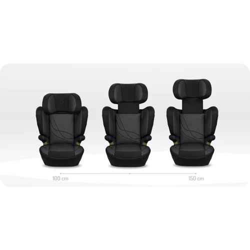 Автокрісло MoMi MEI black 100-150 см (FOSA00036): Група 1-2-3