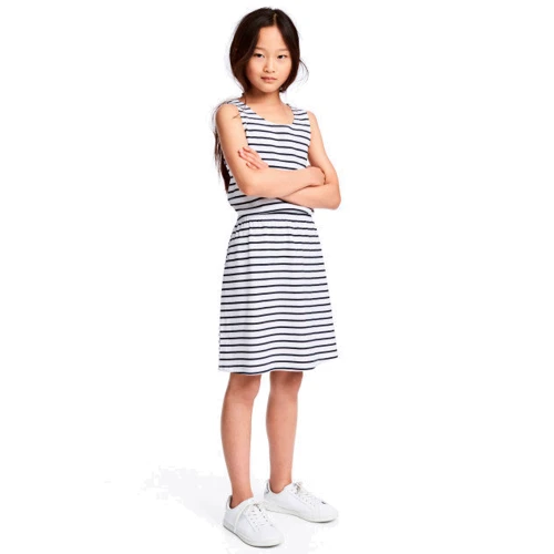Платье H&M 4676216 134-140 см синее: Тип Платья