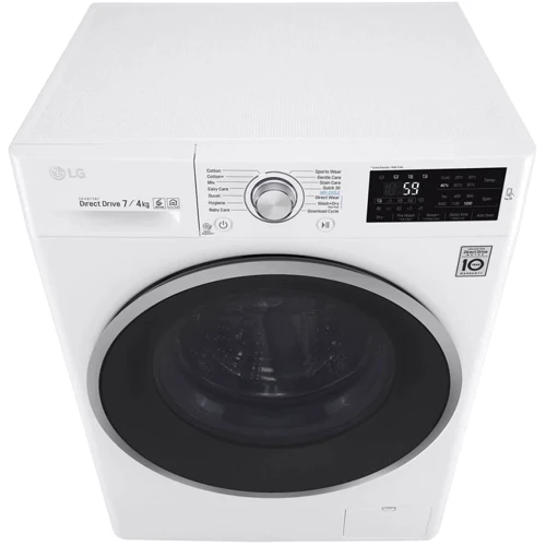 Пральна машина LG F2J6HM1W: Тип машини Автомат з сушінням
