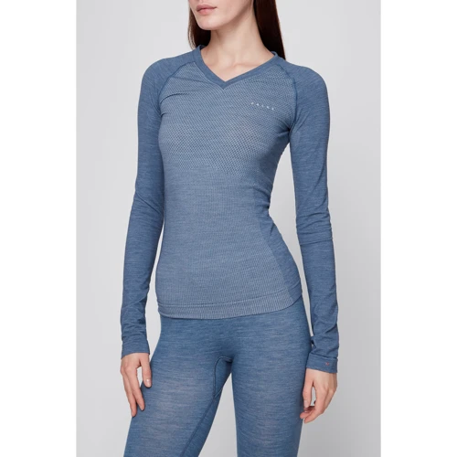 Термореглан Falke ESS Wool-Tech Light capitain 33463-6751 44 синий фото 1