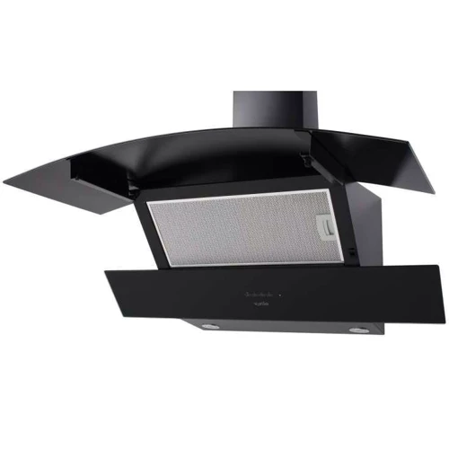 Вытяжка Ventolux WAVE 90 BK (1000) TRC IT: Тип воздухоочистителя Отвод