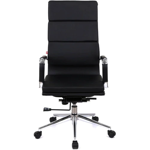 Крісло АКЛАС Кап soft PB (OT-8002) Чорний (PU Black) (00158599): Матеріал оббивки екокожа