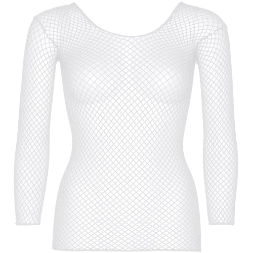 Топ Leg Avenue Long Sleeves T-Shirts White One Size