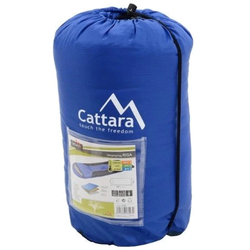 Спальный мешок CATTARA "RIGA" (13403) Синий: Длина 230 см