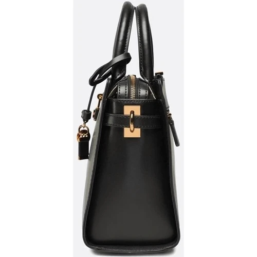 Женская сумка тоут GUESS GINEVRA ELITE SOCIETY SATCHEL черная (HWVZ8734060-BLA): Пол Женский
