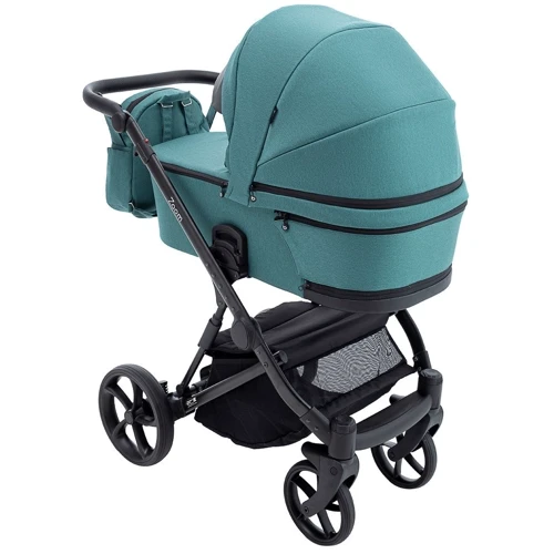 Універсальна коляска 2 в 1 Bair Zoom Soft BZ-04 зелений (680786): Ширина шасі 60 см