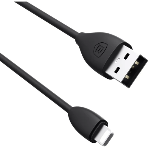 Кабель Baseus USB Cable to Lightning Small Pretty Waist 1.2m Black (CALMY-01) фото 6