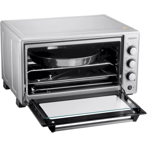 Электродуховка настольная Ardesto MEO-N48RCGR: Объем, л 48