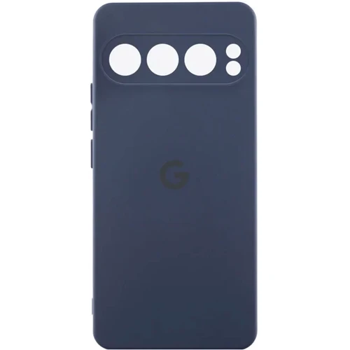 Чехол для телефонов Lakshmi Premium Silicone Case with Logo Full Camera Midnight Blue for Google Pixel 9 Pro XL