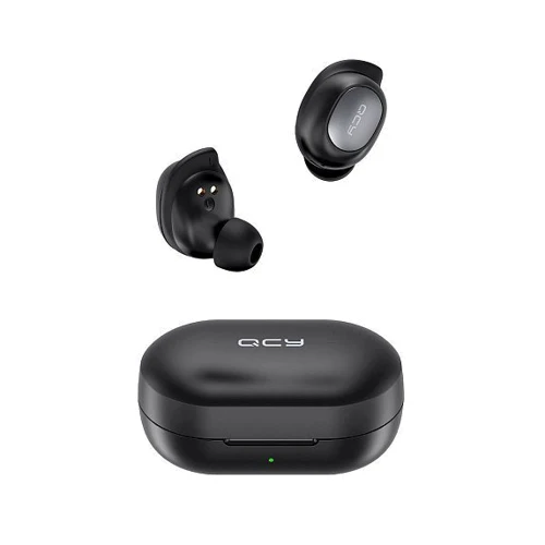 Наушники QCY T9 Black: Тип конструкции вакуумные