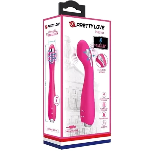 Вибратор Pretty Love - HECTOR G-SPOT VIBRATOR с электростимуляцией, BI-014765-1