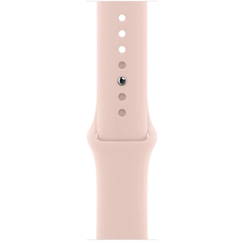 Apple Watch SE 44mm GPS + LTE Gold Aluminum Case with Pink Sand Sport Band (MYEP2): Розмір 44mm