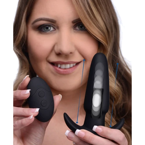 Анальная пробка с толчками ThumpIt 7X Large Thumping Anal Plug