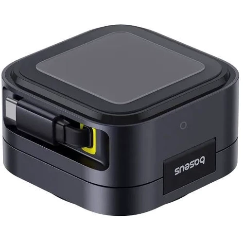 Зарядное устройство Baseus Wireless Charging Magnetic PicoGo 2in1 Qi2 67W with USB-C Cable Black (P10276800123-00) for Apple iPhone 16 I 15 I 14 I 13 I 12 series: Тип беспроводное