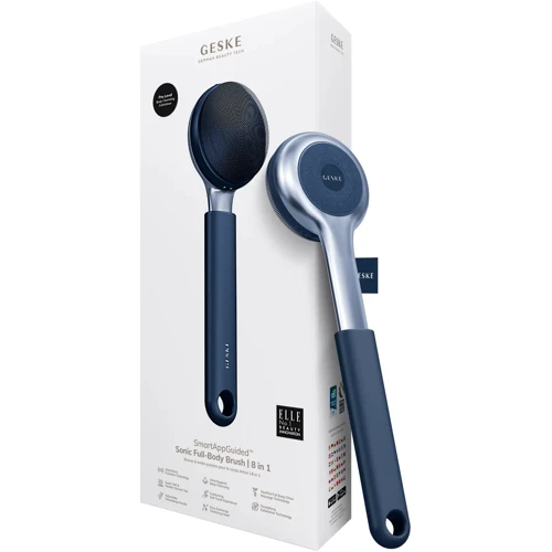 Ультразвукова щітка для тіла GESKE Sonic Full-Body Brush&Intensive Exfoliator 8в1 midnight