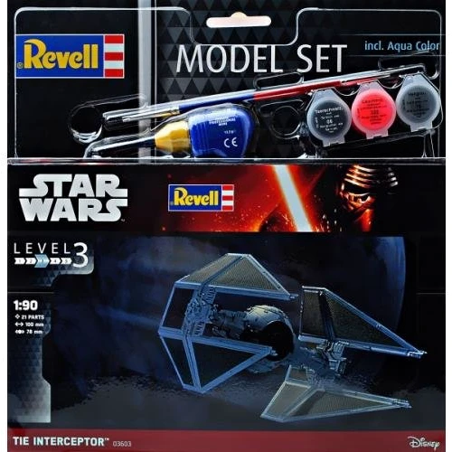 Подарочный набор Revell Звездные войны. TIE Interceptor 1:90 (63603)