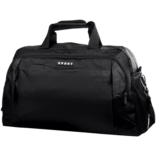 Чоловіча спортивна сумка Valiria Fashion чорна (DETAO2700-2) фото 9