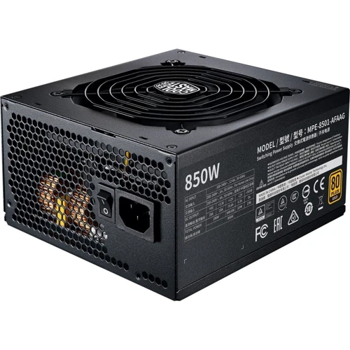 Блок питания Cooler Master MWE Gold 850W V2 FM (MPE-8501-AFAAG-EU): Форм-фактор ATX, EPS