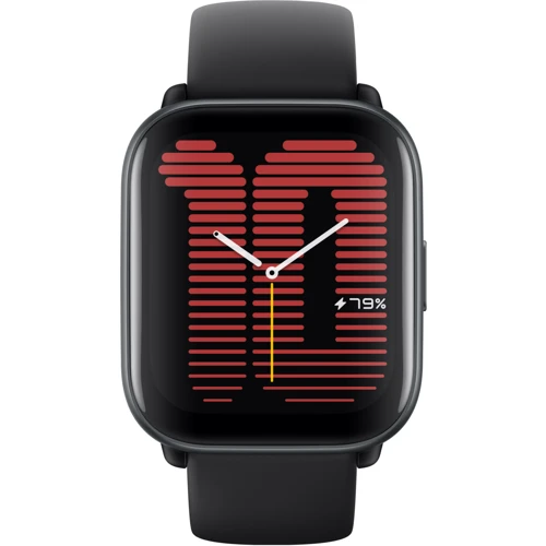 Смарт-часы Amazfit Active Midnight Black: Дисплей 1.75" AMOLED (390x450) / 341 ppi