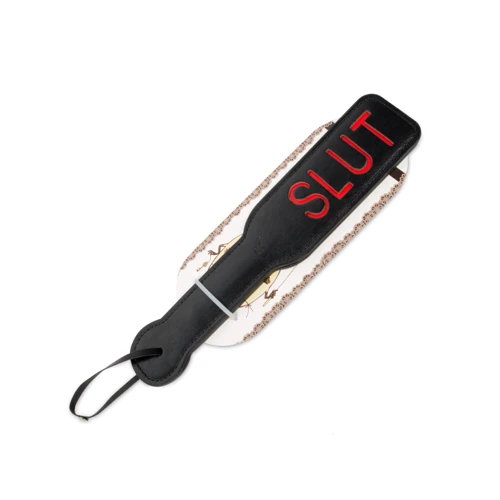Шлёпалка SLUT Пикантные Штучки (черная)