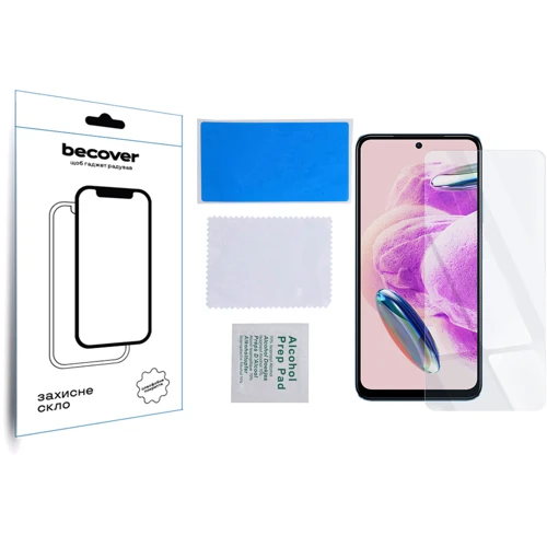 Аксессуар для смартфона BeCover Tempered Glass Black for Xiaomi Redmi Note 12S (709751)