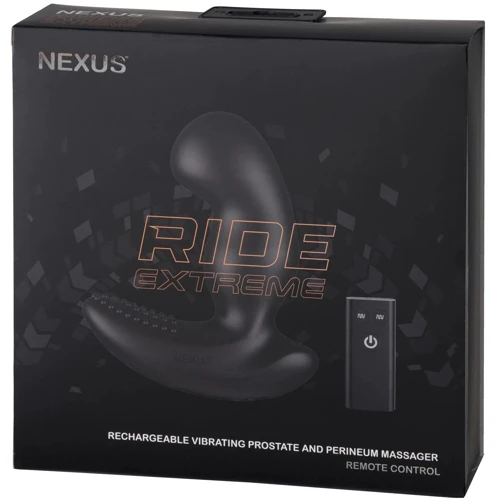 Массажер простаты Nexus RIDE EXTREME Dual Motor Remote Control Prostate Vibrator Black