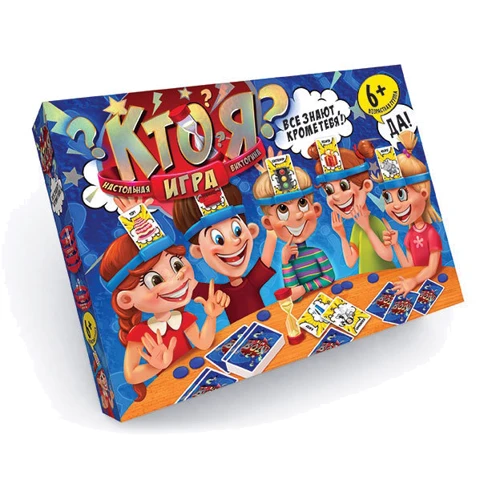 Настольная игра Кто я? (большая)