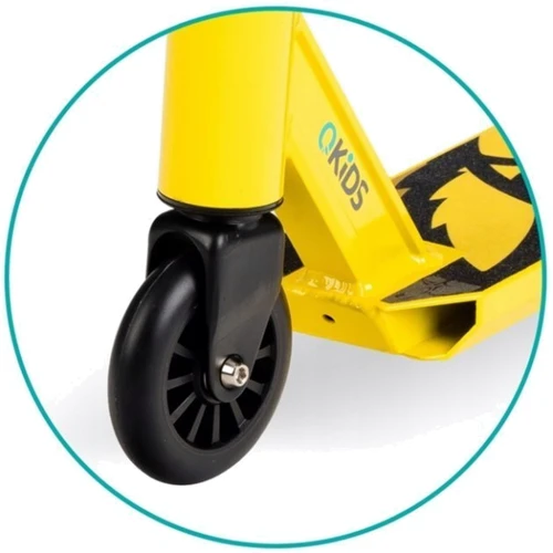 Самокат трюковой QKIDS IVO (yellow): Максимальная допустимая нагрузка, кг 100