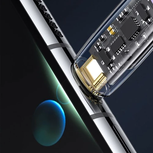 Кабель Usams Cable USB-C to USB-C Digital Display Cable PD 100W 2m Black (US-SJ591): Длина 2 м